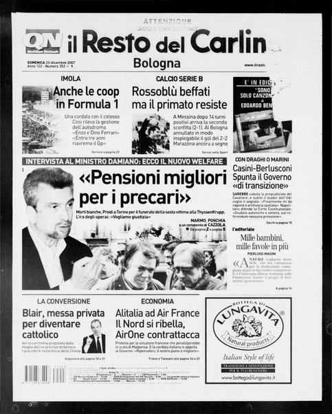 Il Resto del Carlino : giornale dell'Emilia